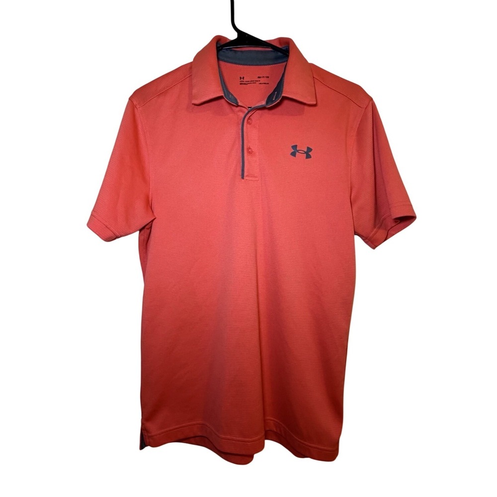Under Armour UA Golf Heat Gear Polo Shirt, Men's Small